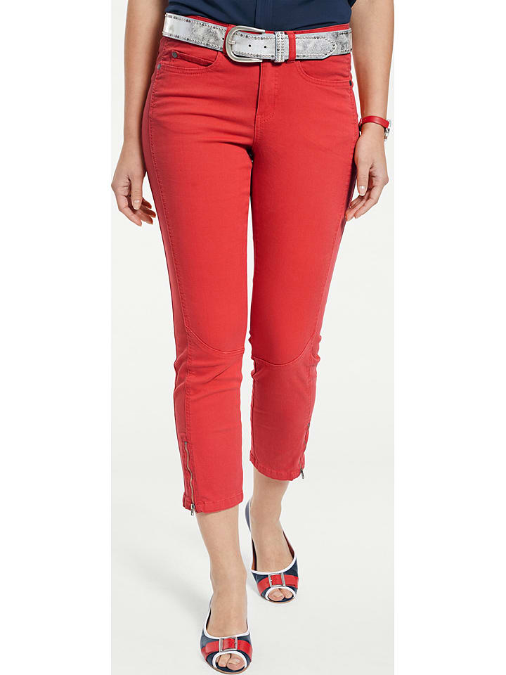

Брюки-капри Heine Jeans-Caprihose, красный