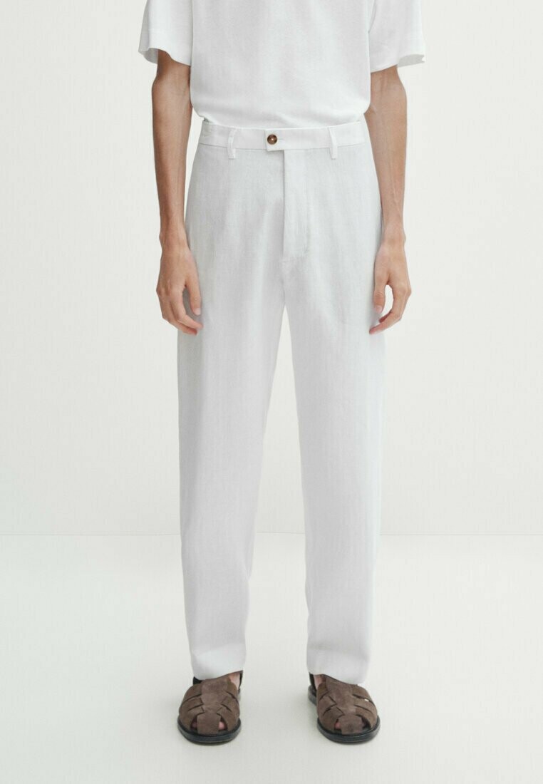 

Брюки Massimo Dutti, белые