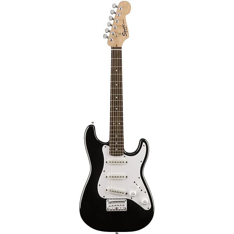 

Электрогитара Squier Mini Strat V2 Short Scale Travel Electric Guitar - Black