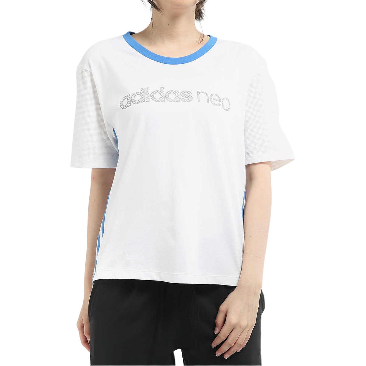 

Adidas Neo Футболка женская белая, Белый, Adidas Neo Футболка женская белая