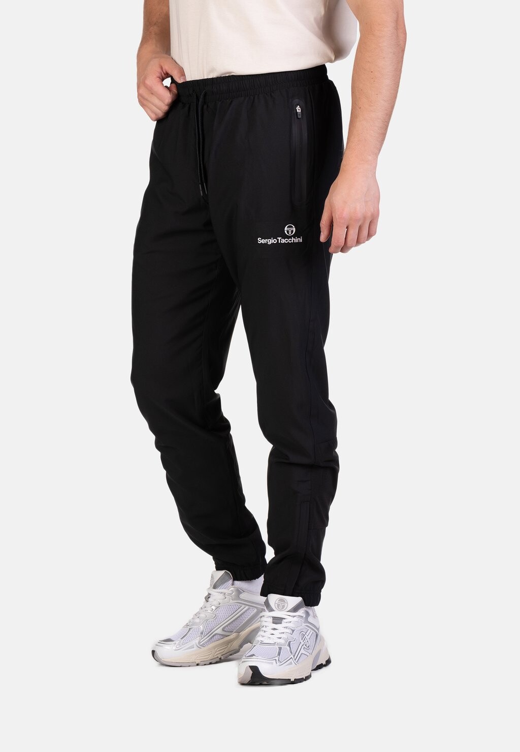 

Спортивные брюки Specchio Pl Trackpants Sergio Tacchini, черный белый