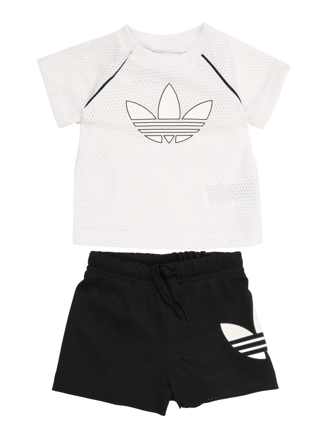 Комплект Adidas Originals в черно-белом цвете