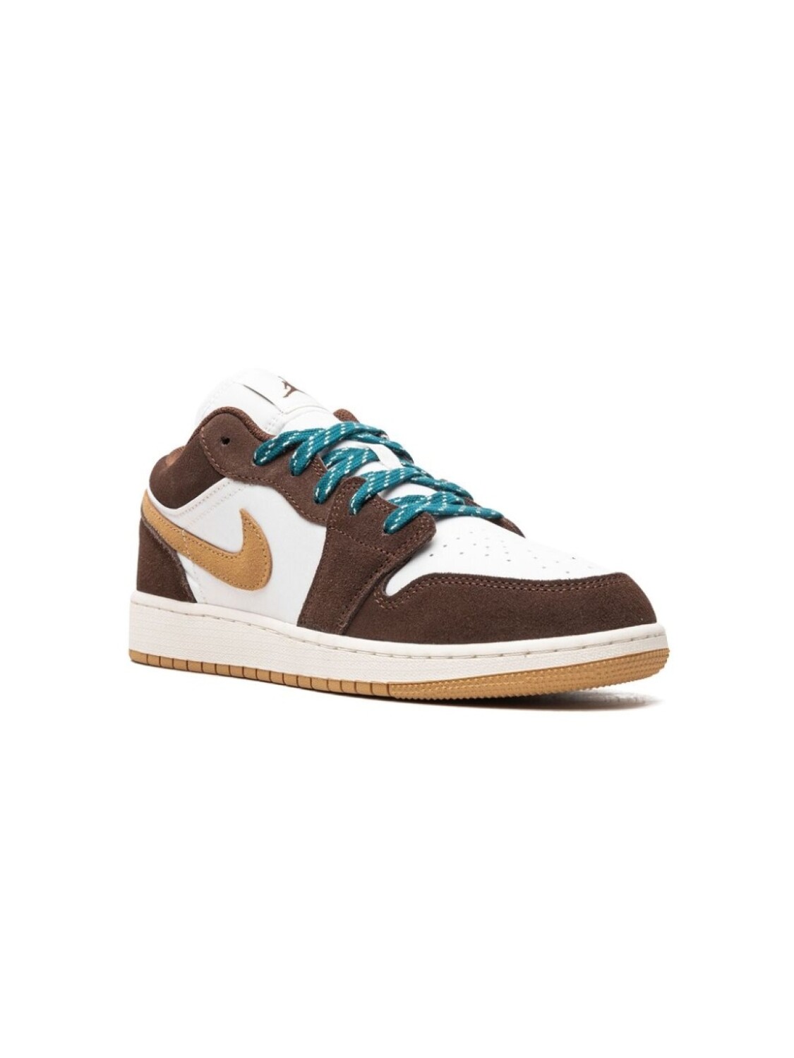 

Кроссовки Air Jordan 1 Low Cacao Wow Jordan Kids, коричневый