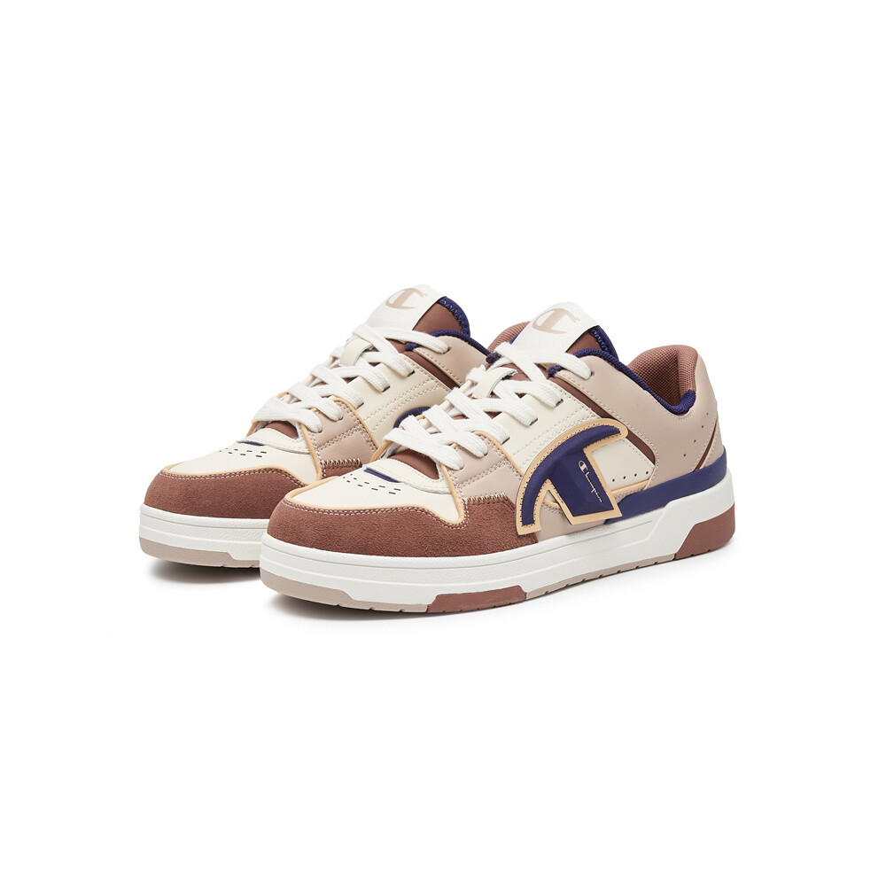 Кроссовки Champion Skateboarding Shoes Men Low-top Dark Brown, коричневый — фото 3