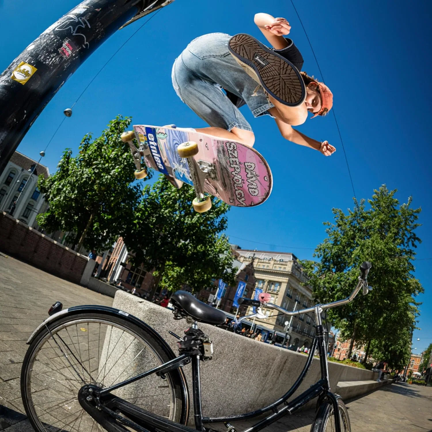 Мужские кроссовки Etnies 4101000261 - обувь для скейтборда, Green Blue — фото 2