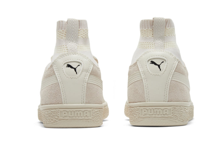 Кеды (WMNS) PUMA Suede Classic Sock Ii 'Cream y' 372562-02, кремовый — фото 4