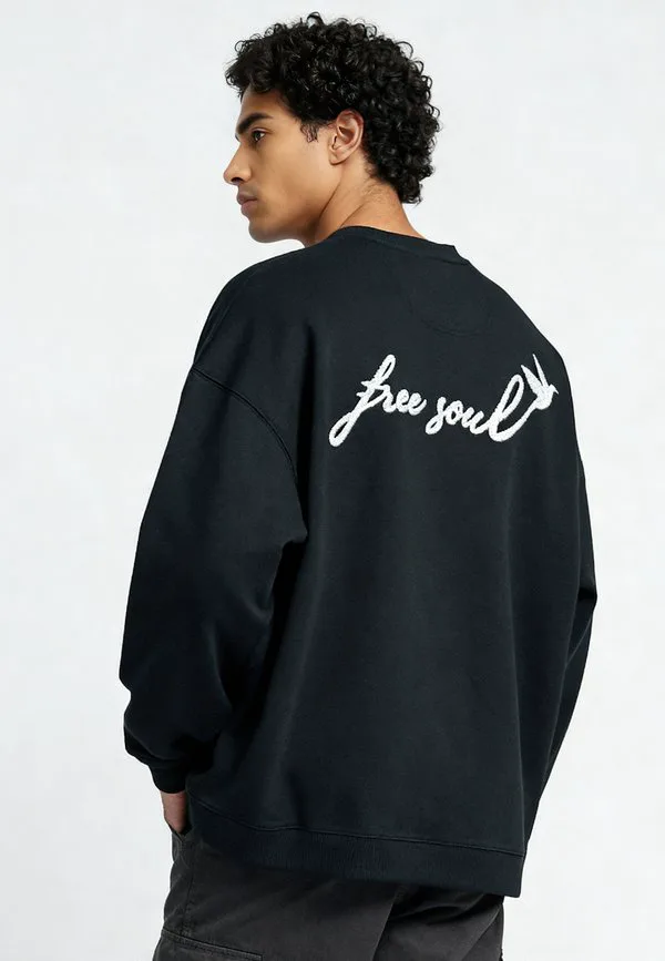 

Вышитая толстовка унисекс большого размера Mira Paris, Black, Черный, Вышитая толстовка унисекс большого размера Mira Paris, Black