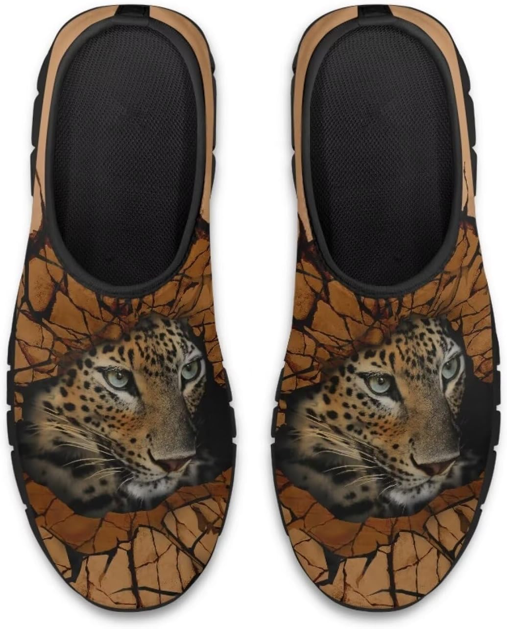 

Мужские повседневные слипоны Дышащие сетчатые кроссовки для ходьбы Легкая спортивная обувь для улицы Беговые теннисные кроссовки Размер США 5-14 Qoiuvncy, Rock Leopard