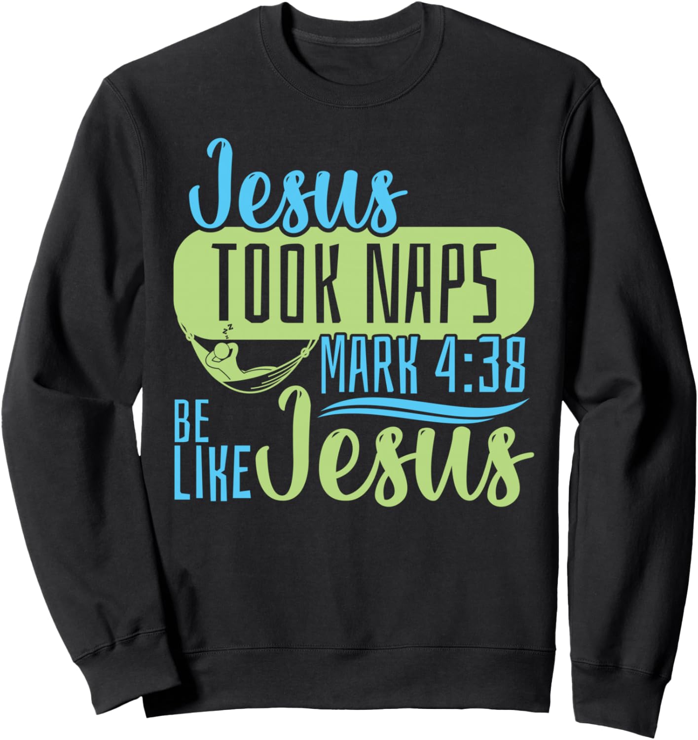 

Христианский библейский стих Иисус во сне (Марко 4:38) Толстовка Inspirational Religious Faith Jesus God Jd0, черный