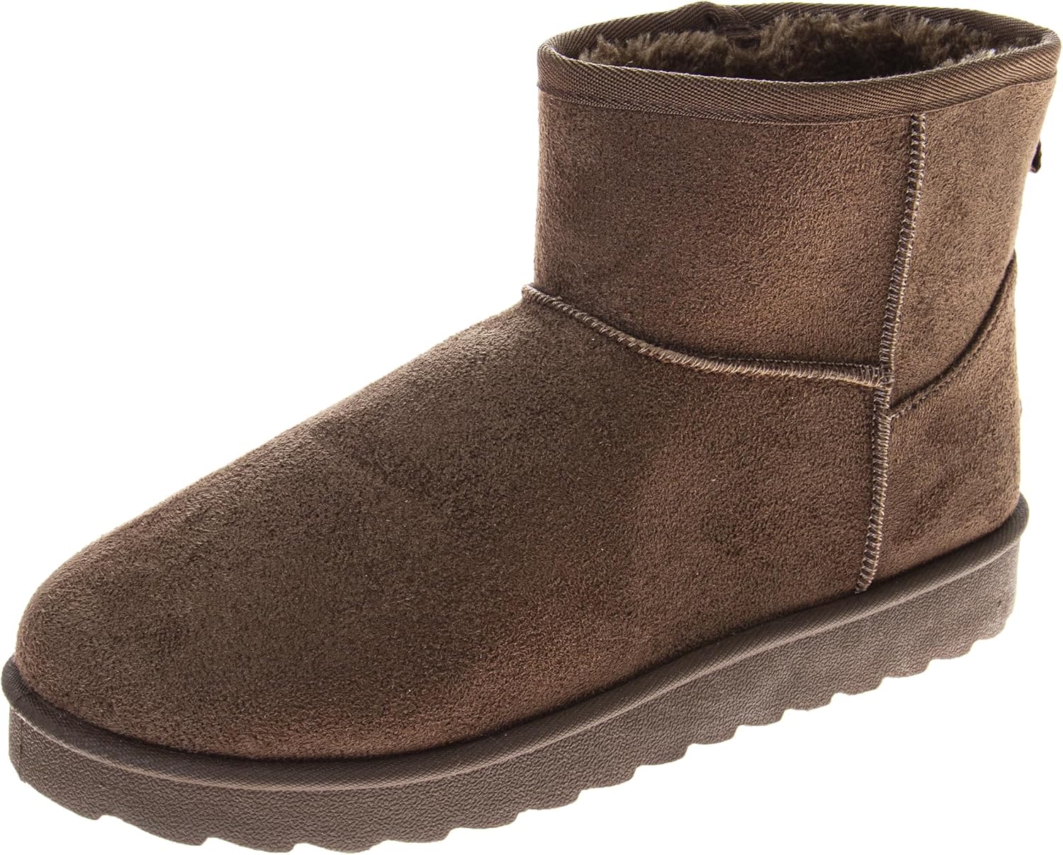 

Зимние Ботинки Avalanche Men - Модные Замшевые Ботинки До Щиколотки (Взрослые Размеры 8,5-13), Dark Taupe