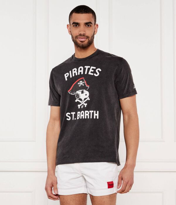 

Футболка Снупи Regular fit St.Barth, черный