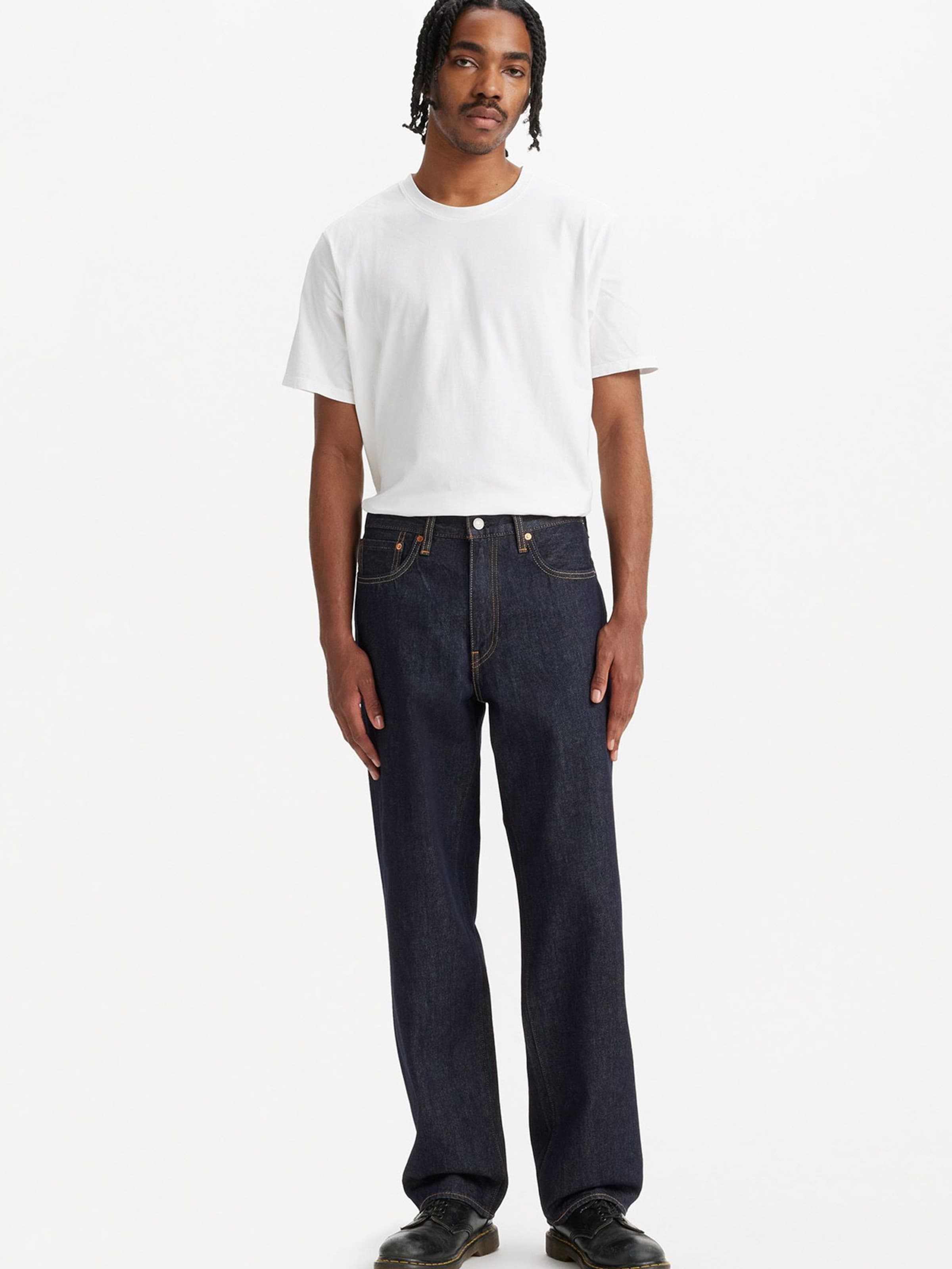 LEVI'S  Джинсы свободного кроя '568 Loose Straight Jeans' в темно-синем цвете — фото 3