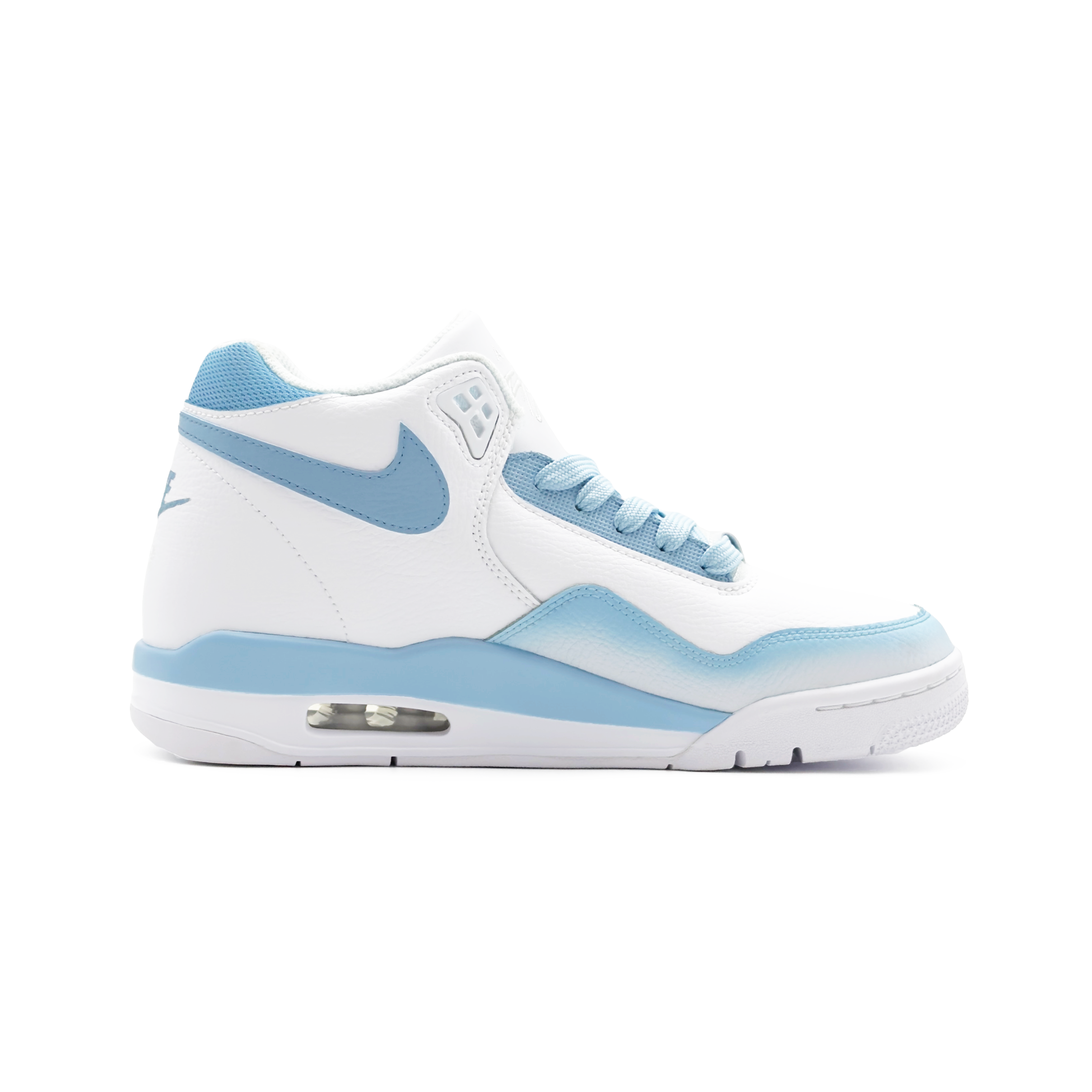 Nike Кроссовки баскетбольные мужские mid top Vintage Sky Blue с амортизацией Flight Legacy Cushioning и износостойкой подошвой — фото 3