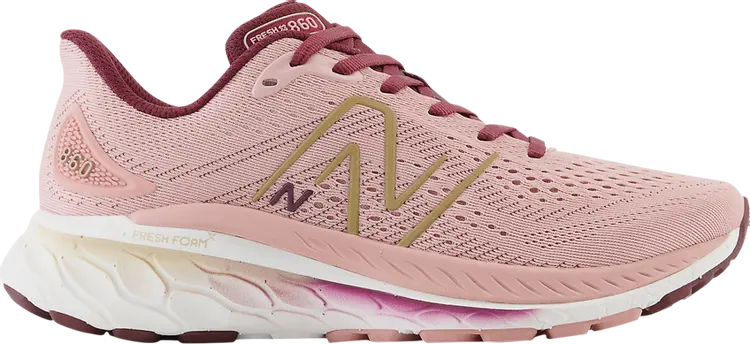 

Кроссовки Wmns Fresh Foam X 860v13 'Pink Moon Burgundy', розовый