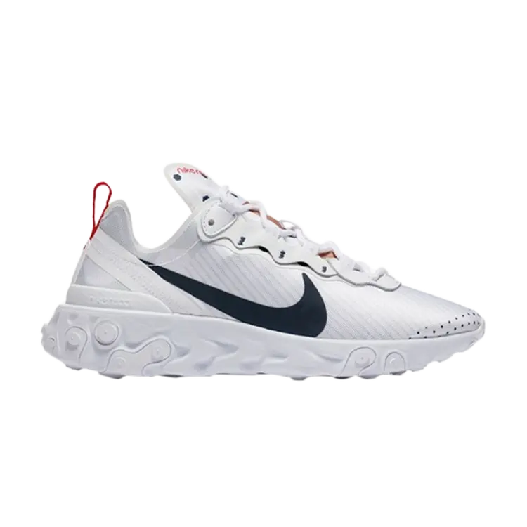 

Кроссовки Nike Wmns React Element 55 Premium 'Unité Totale', белый