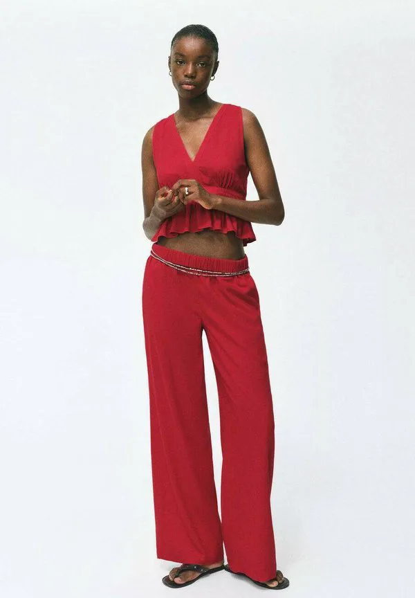 Брюки Mango Kids, Red