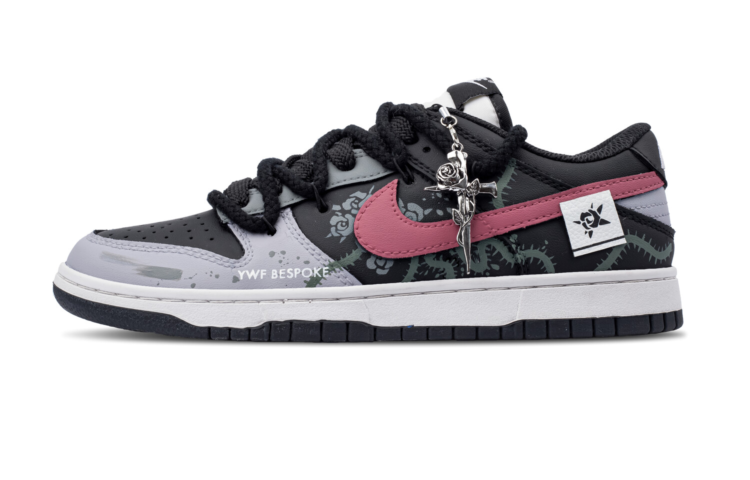 

Скейтборд-кеды Dunk Unisex Low-Go Pink Jasper Blue Nike