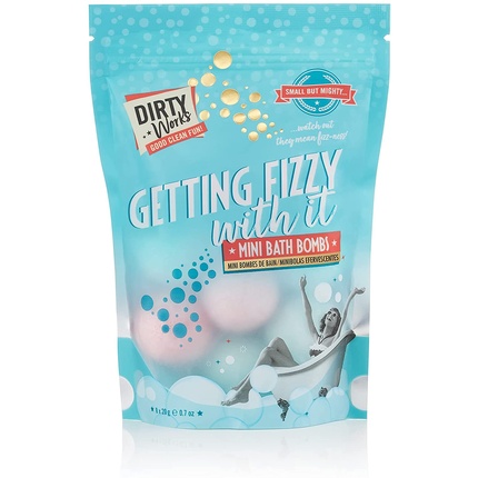 

Ванные бомбочки Getting Fizzy With It Mini 8 x 20g Vegan Bath Fizzers 160g