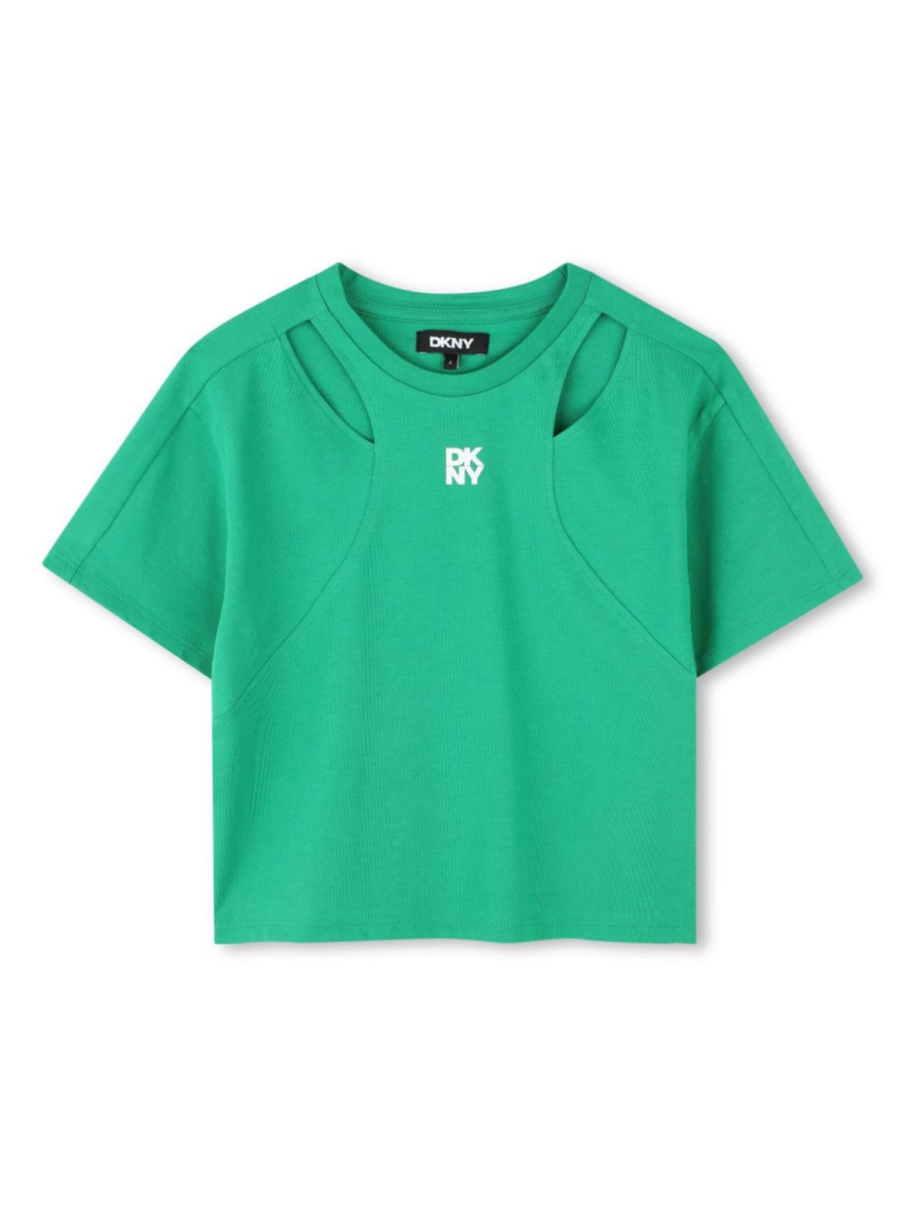 

Dkny Kids футболка с логотипом, зеленый