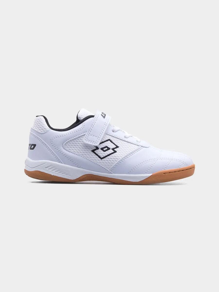 Низкие кроссовки Lotto Shoes WHIZZER K для детей 2600120K, белые/черные — фото 4