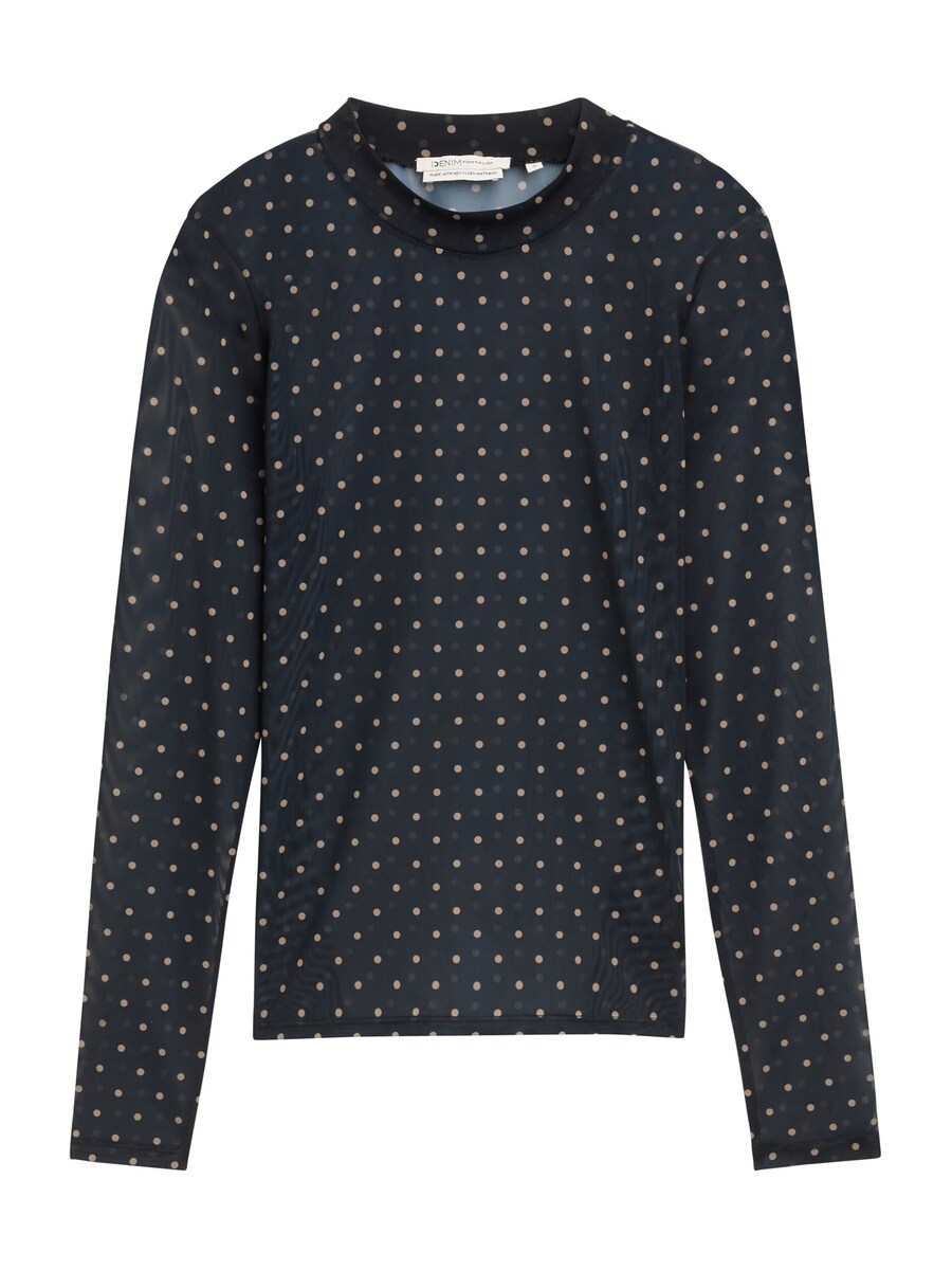 

Лонгслив TOM TAILOR DENIM Shirt, черный