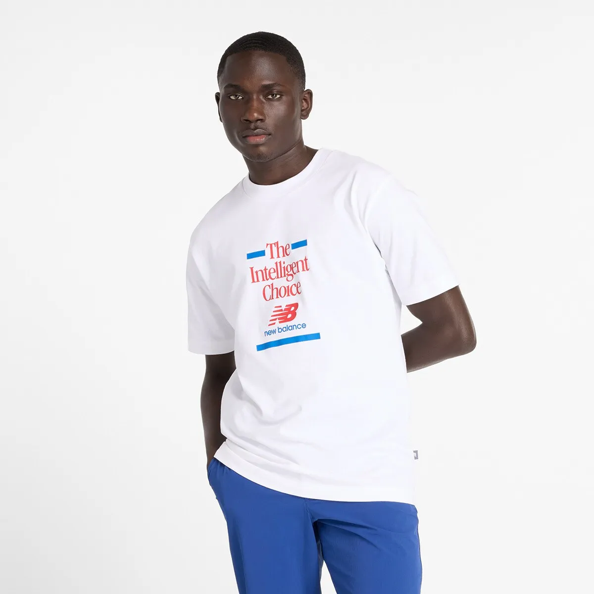 

NB Athletics Relaxed Choice New Balance Мужская футболка, белый
