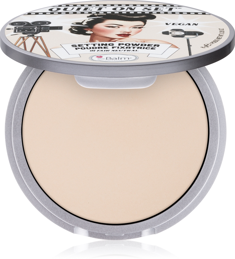 

Матирующая пудра, тихая на съемочной площадке Thebalm, atspalvis 01 fair neutral 8 гр