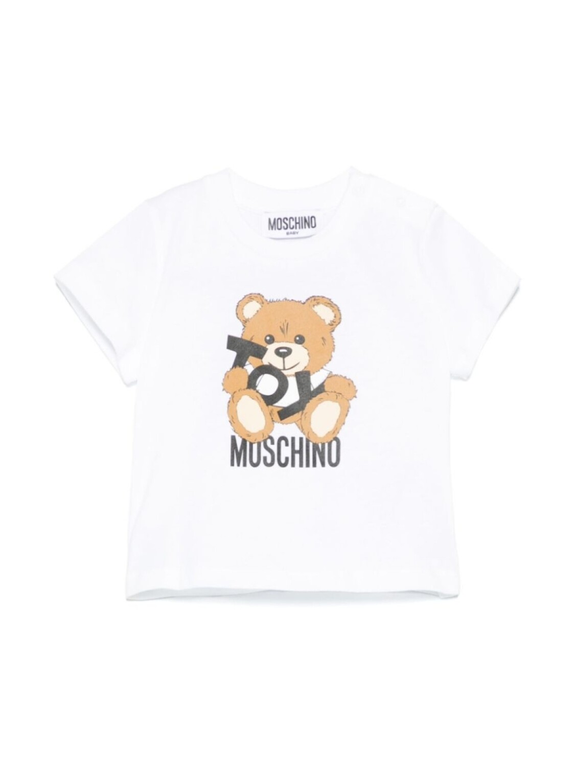 

Moschino Kids футболка с принтом, белый