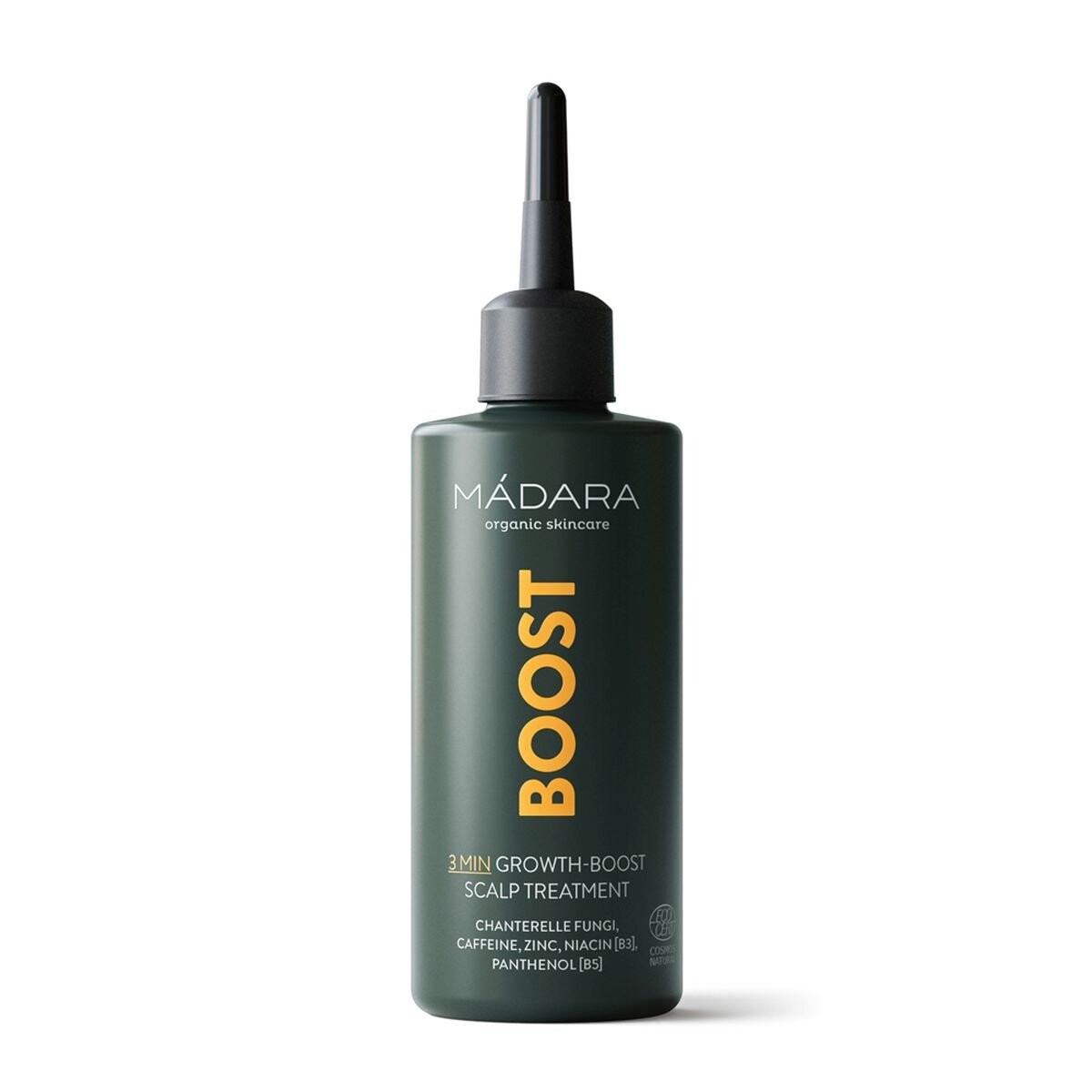 

Madara, Boost, 3-минутный уход за кожей головы для стимуляции роста волос, 100 мл