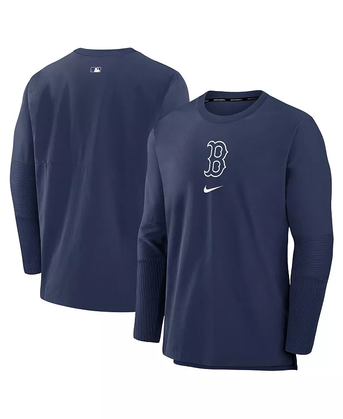 

Мужская толстовка с капюшоном Boston Red Sox Authentic Collection Player Performance в синем цвете Nike