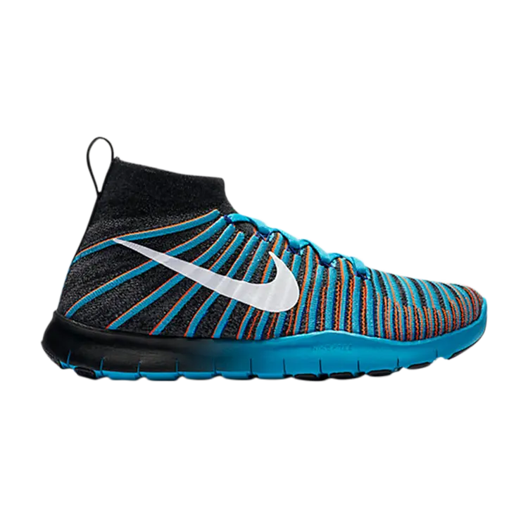 

Кроссовки Nike Free Train Force Flyknit, синий, Синий;черный, Кроссовки Nike Free Train Force Flyknit, синий