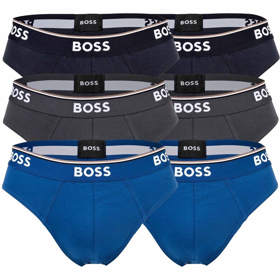 

Трусы BOSS Panty, цвет Blue/Grey