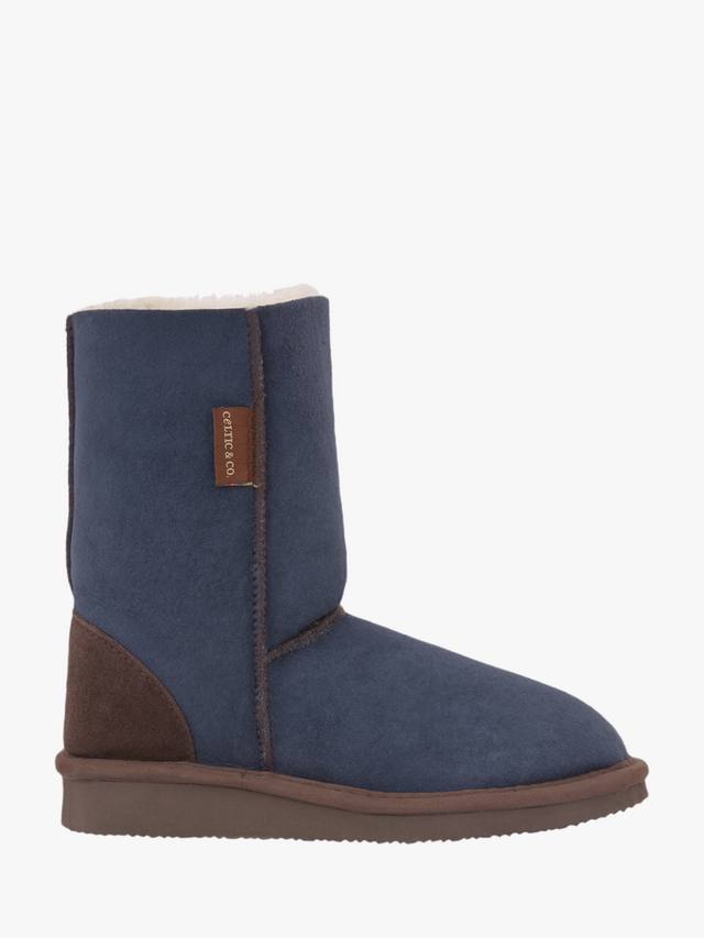 Домашние сапоги из кельтской овчины Celtic & Co., цвет Blue Iris