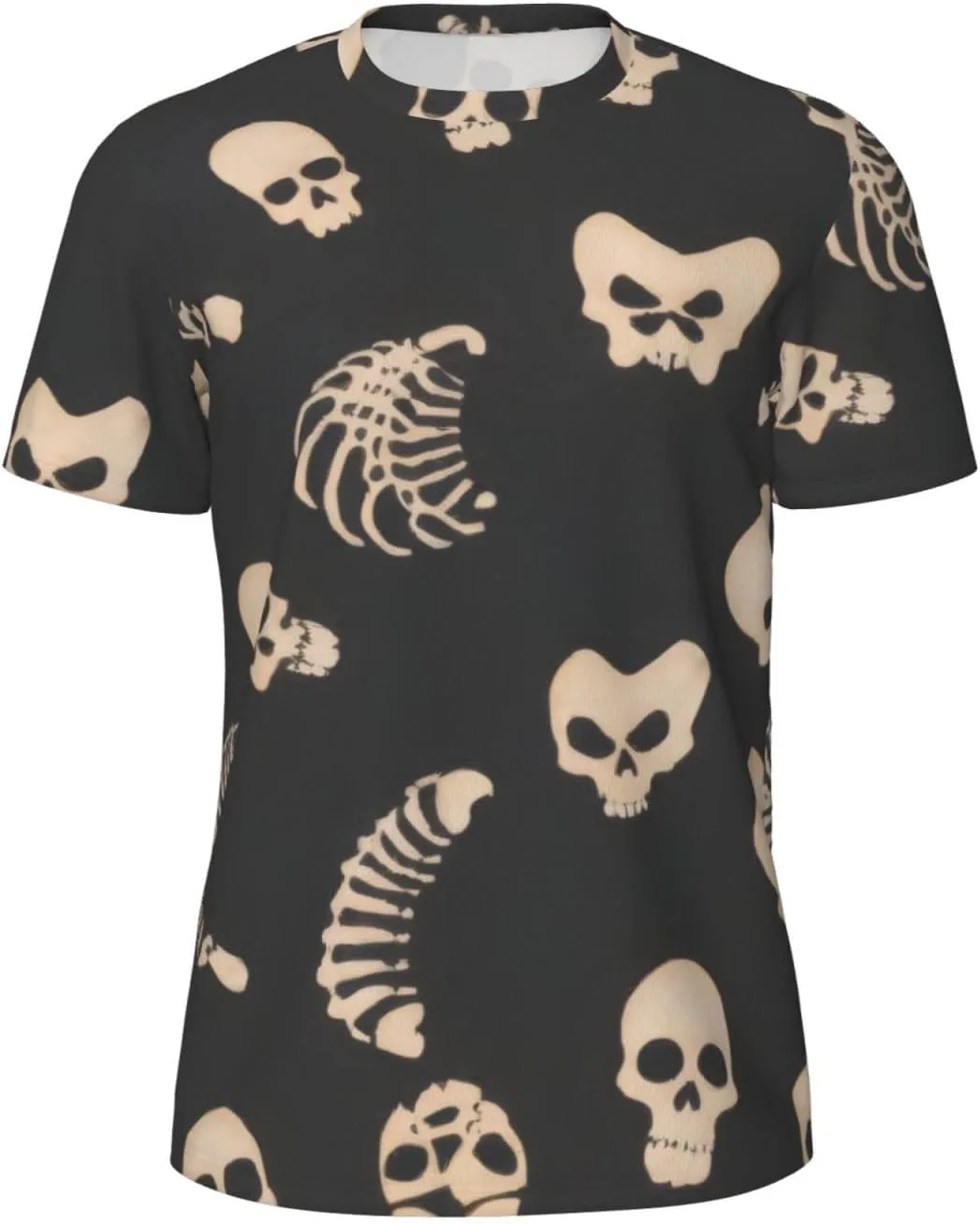 

Футболка мужская с принтом Skeleton jshmgchw