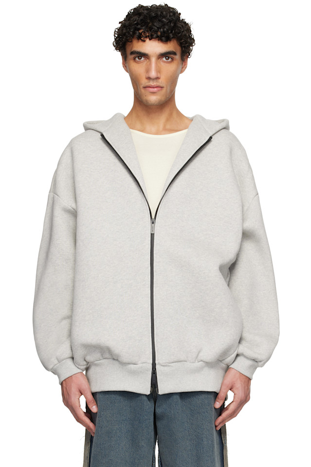 

Fear Of God Серая спортивная толстовка на молнии