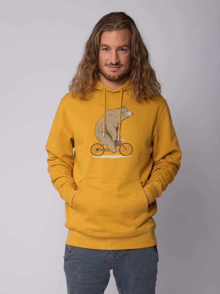 

Толстовка wat Apparel Sweatshirt Fahrradbär, цвет Ochre