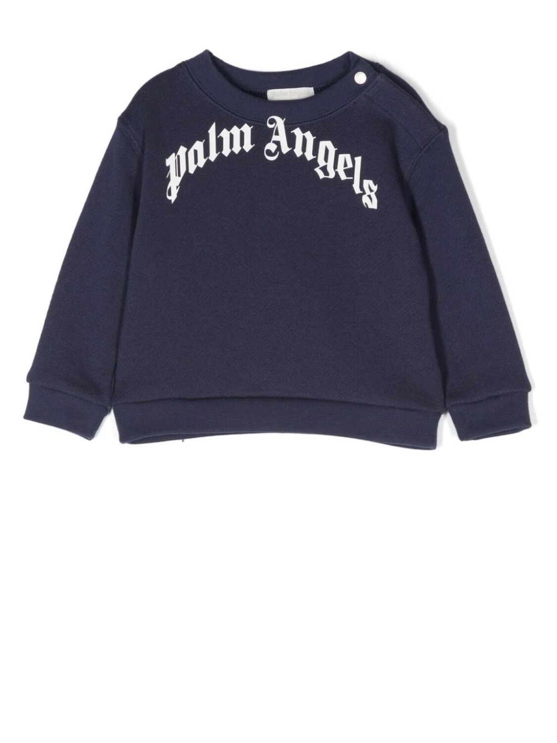 

Palm Angels Kids толстовка с логотипом, синий