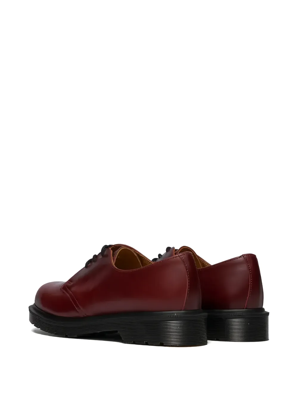 Дерби на шнуровке Dr. Martens, красный — фото 3