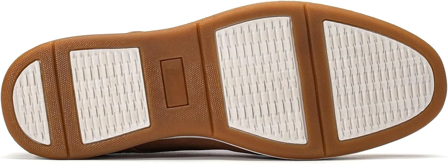 Allthemen Herren Freizeitschuhe Классические кроссовки дерби в стиле ретро в деловом стиле для Büro Spaziergang, Braun — фото 3