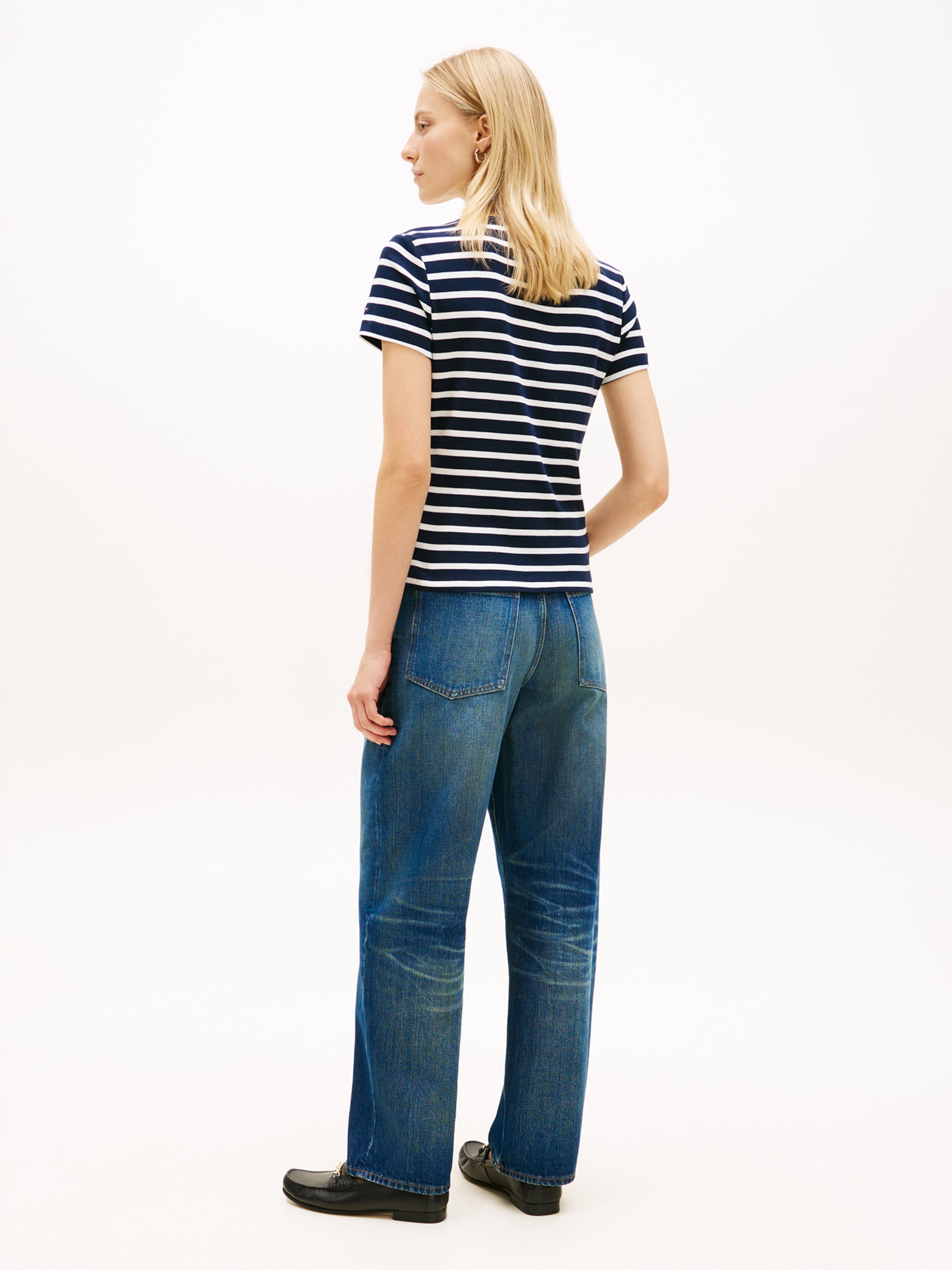 TOMMY HILFIGER Футболка в цвете Navy — фото 4