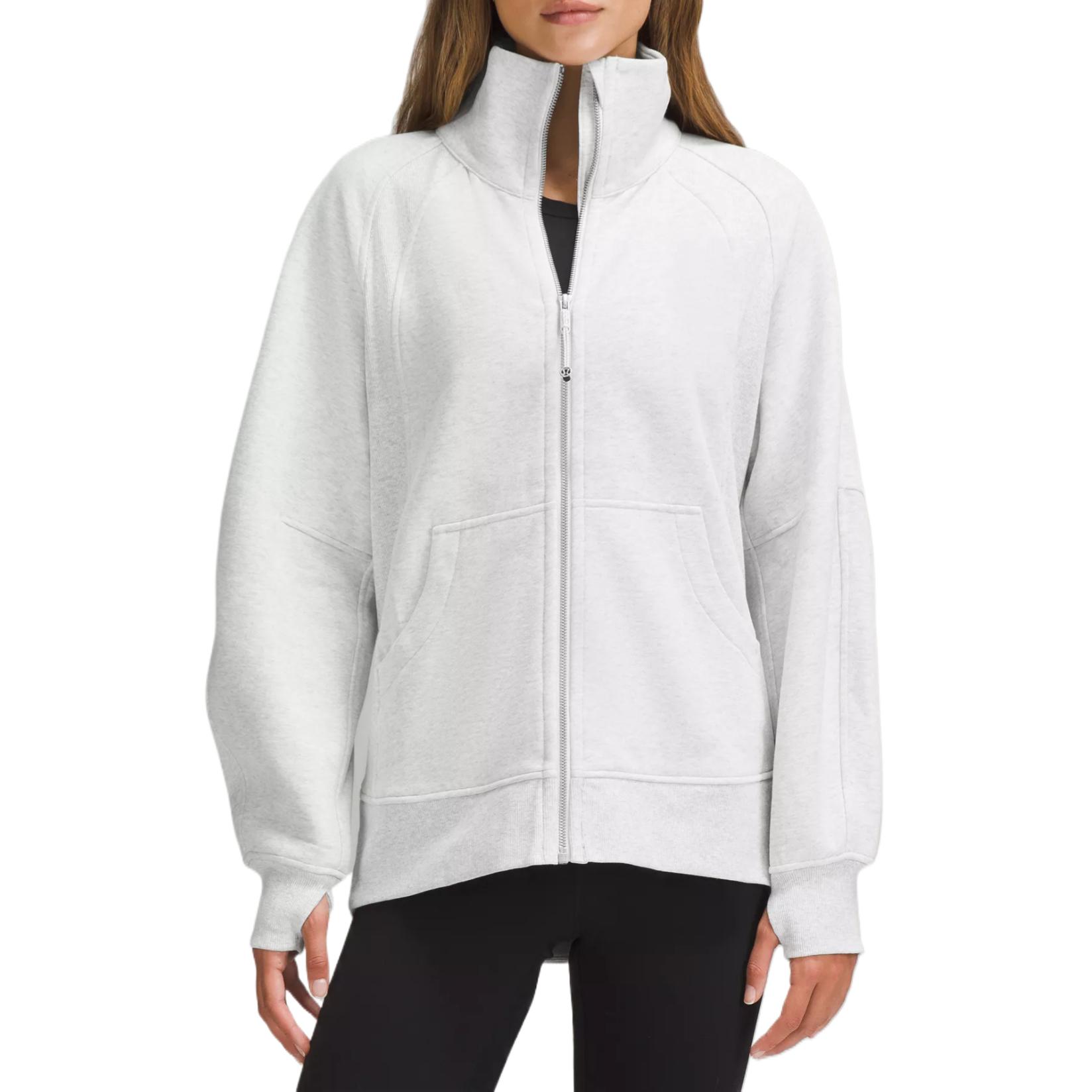 

Lululemon Свитшот женский с воротником-воронкой, Mixed Light Gray/HCUG
