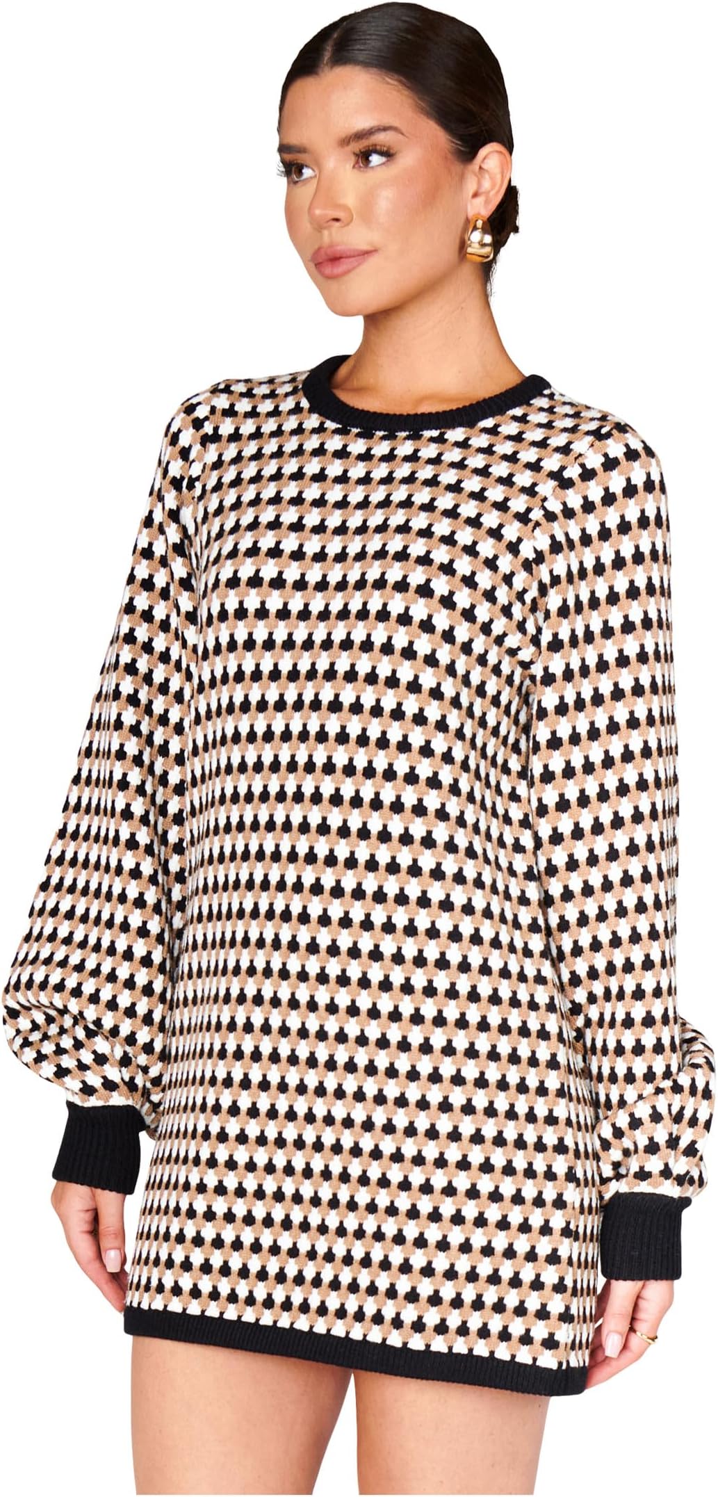 

Платье Show Me Your Mumu Marion Sweater Dress, черный