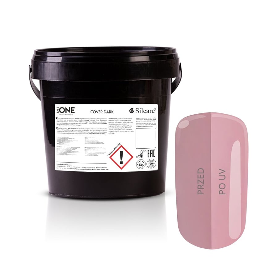 

Silcare UV Gel Base One Cover Dark 1 кг