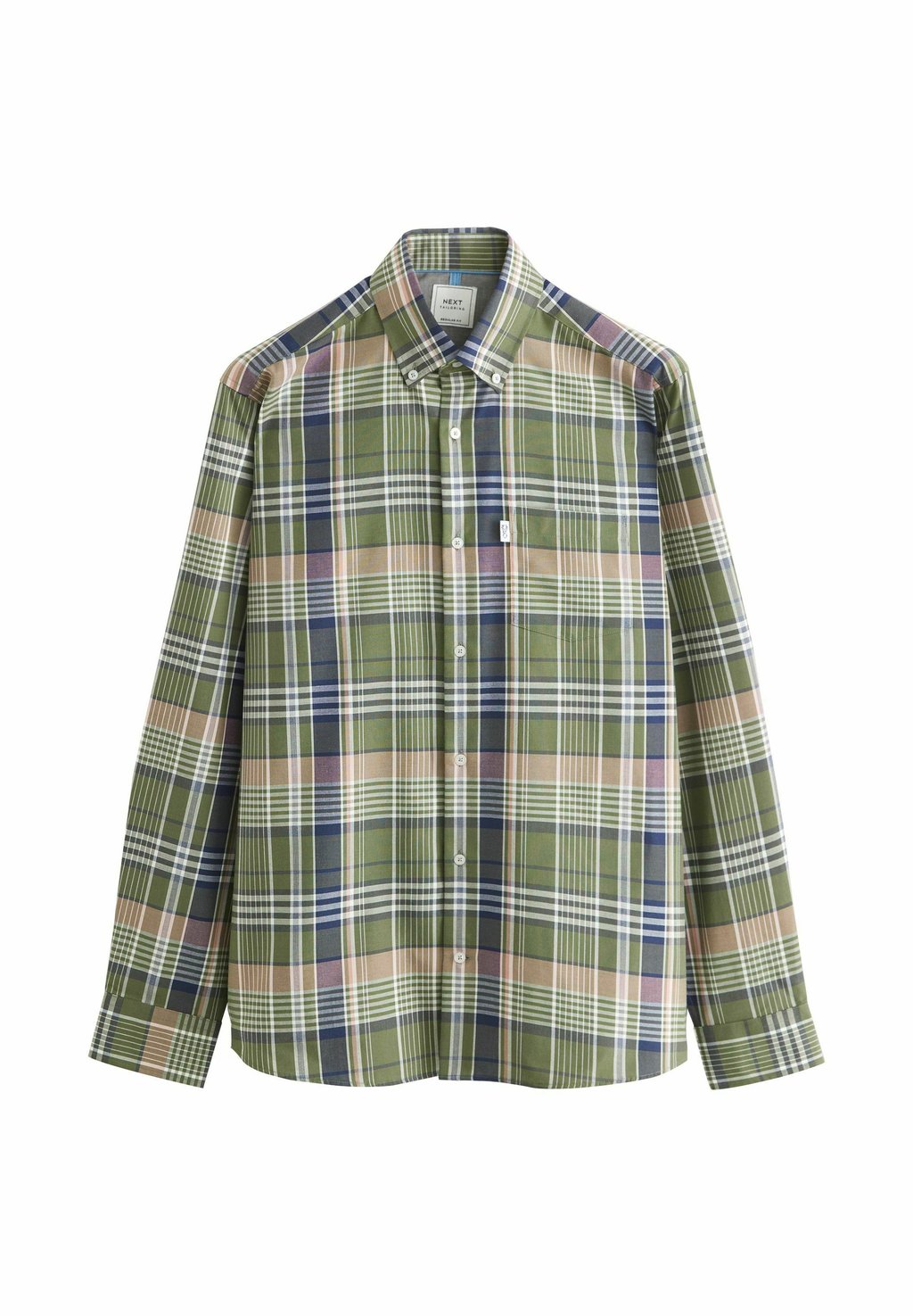 

Рубашка EASY IRON BUTTON DOWN OXFORD Next, зеленый