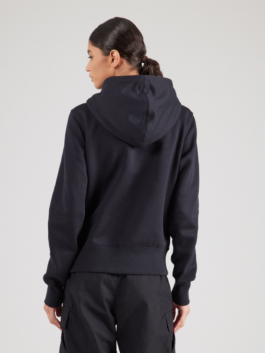 Толстовка с капюшоном на молнии Nike Sportswear PHNX FLC, черный — фото 4