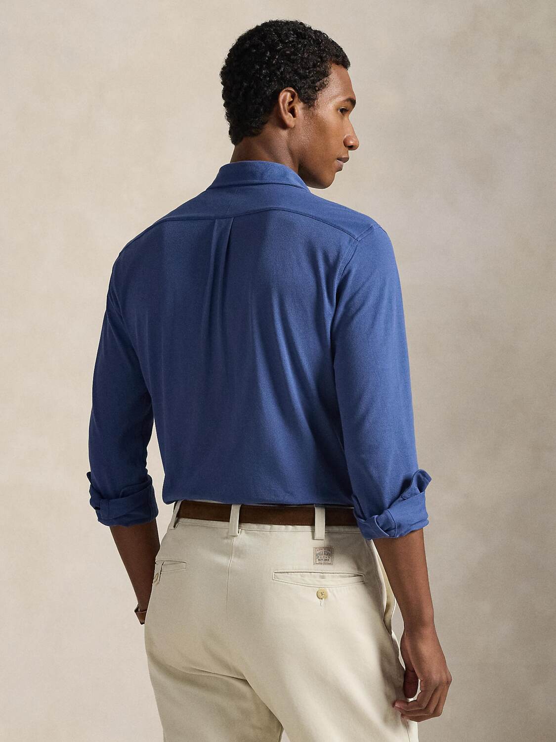 Polo Ralph Lauren Рубашка на пуговицах Regular fit в цвете Royal Blue — фото 3