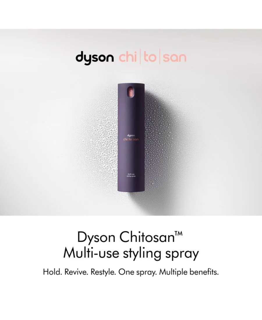 Dyson Многофункциональный спрей для укладки волос с хитозаном, роскошный объем 165 мл — фото 2