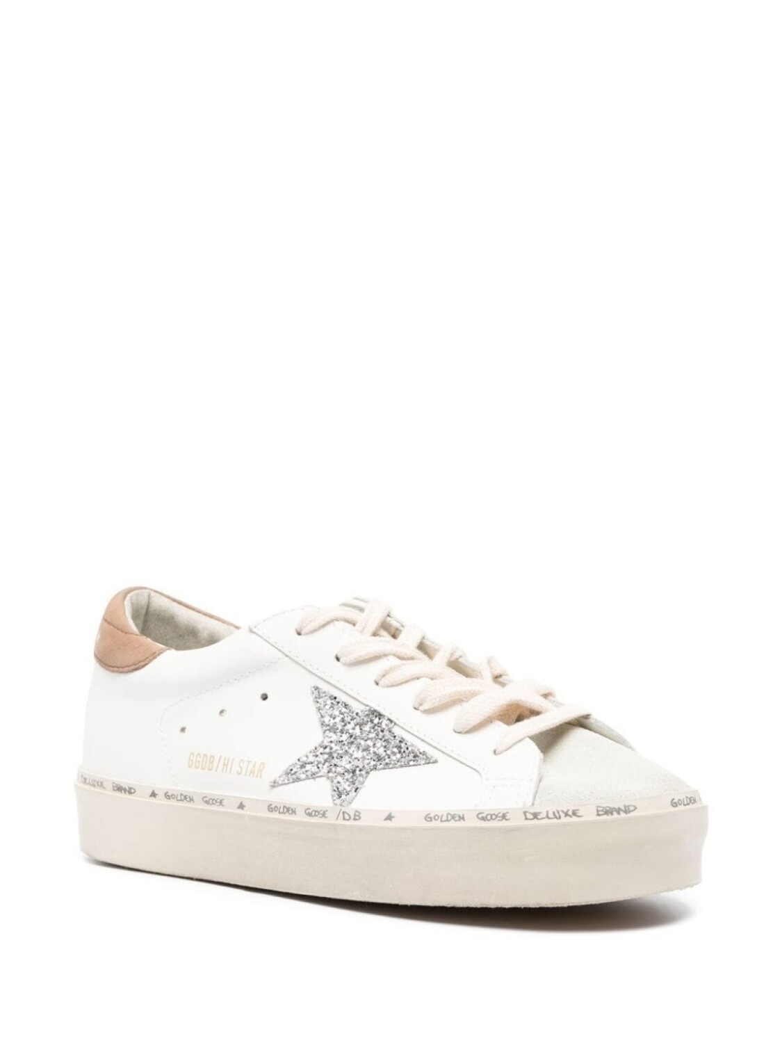 

Golden Goose кеды Hi Star на шнуровке, белый