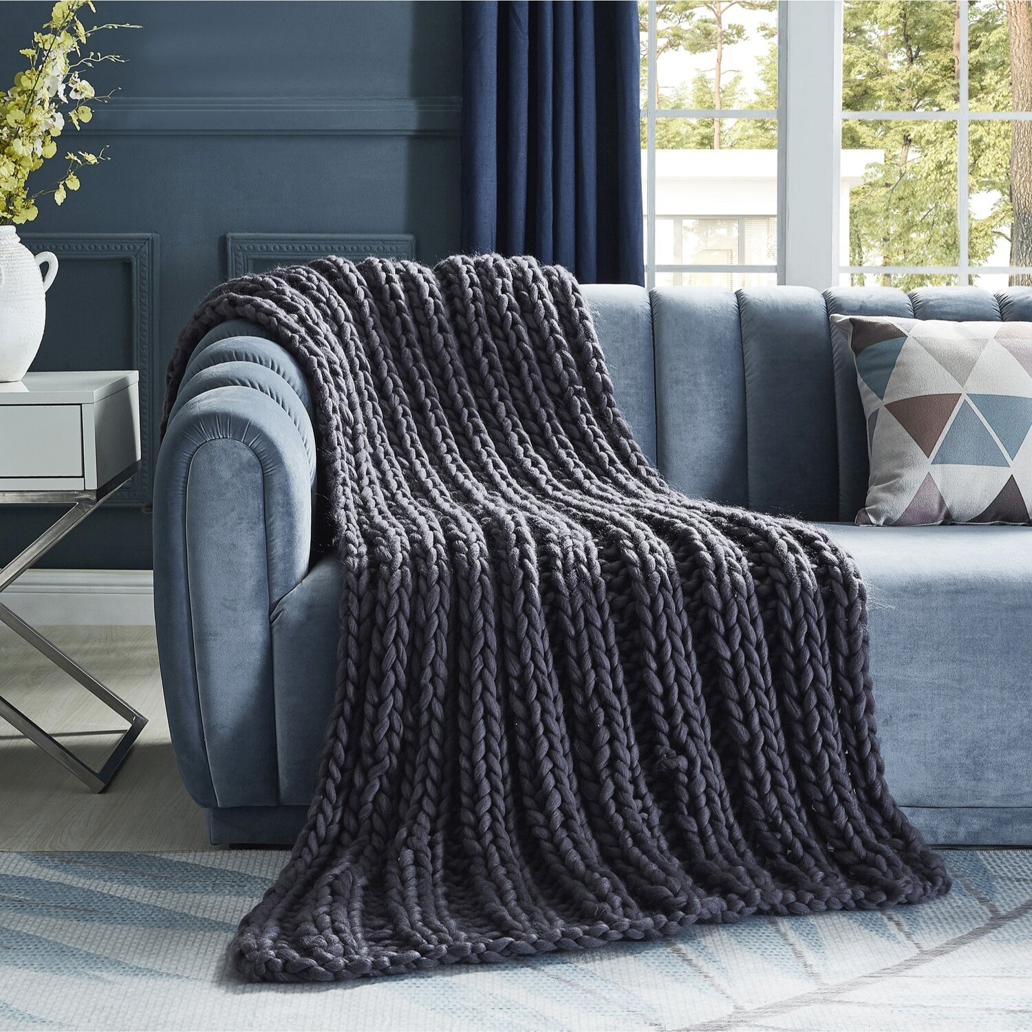 

Плед Cozy Tyme Coronela, цвет Dark Grey