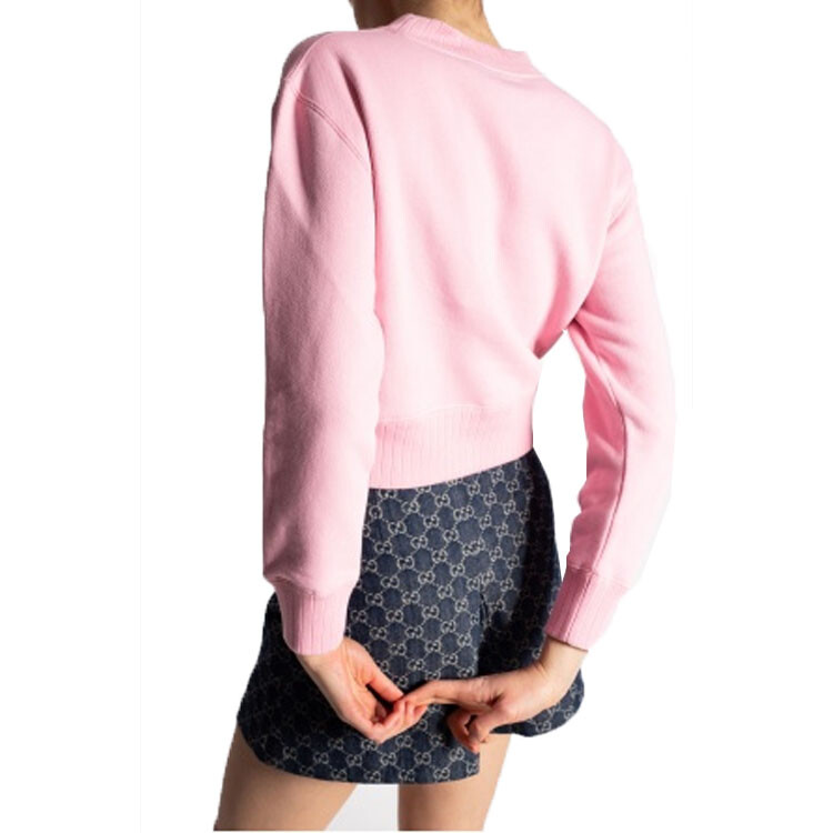 Свитшот Gucci Disney Donald Duck, розовый — фото 4